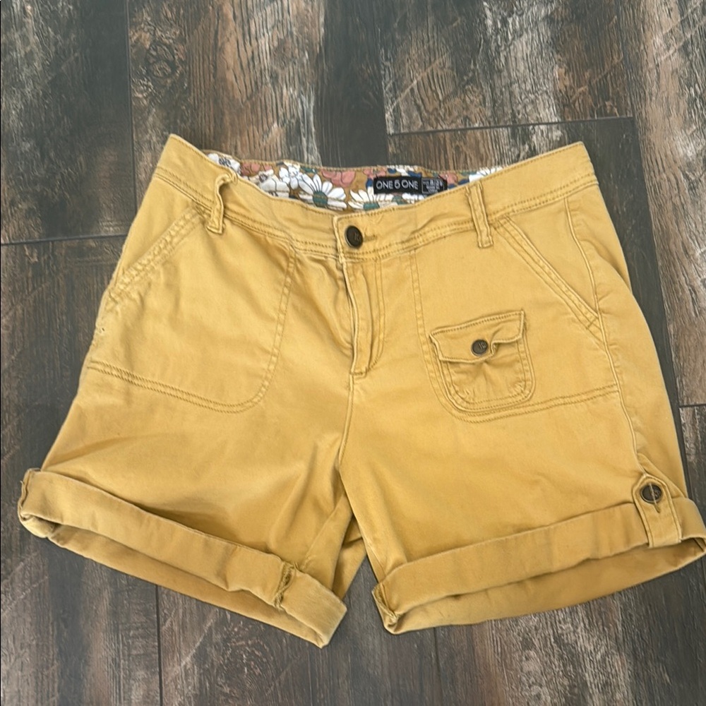 Women's Yellow Shorts